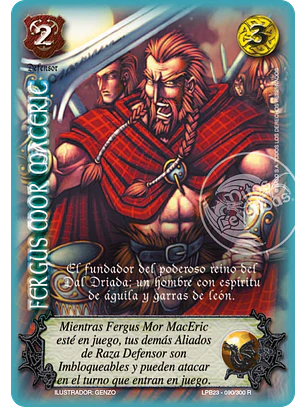 Fergus mor Maceric (Leyendas PB 3.0 – Reales)