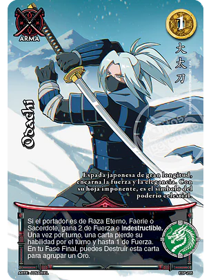 Odachi (Esp.Samurai - Promocional)