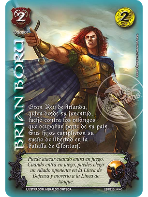 Brian Boru (LBPB25 - Arte Alternativo)