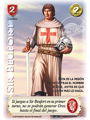 Sir Beufort (Clásico CRU - Cortesana)