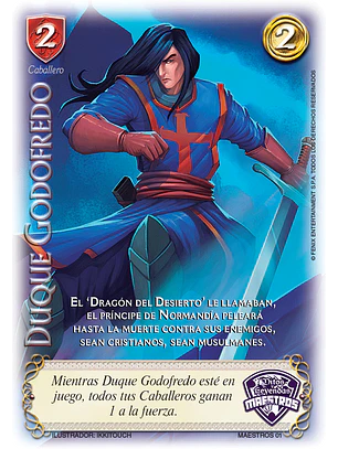 Duque Godofredo (Arte Alternativo) (Torneo Maestros Espada Sagrada)