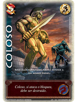 Coloso (HELENICA ANIV - Vasalla)