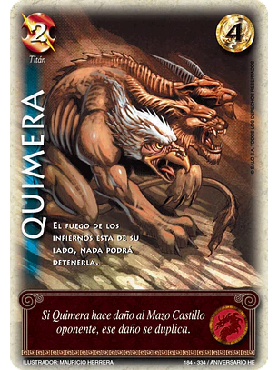 Quimera (HELENICA ANIV - Cortesana)