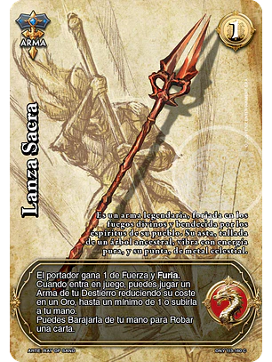 Lanza Sacra (ONY - VC Foil)