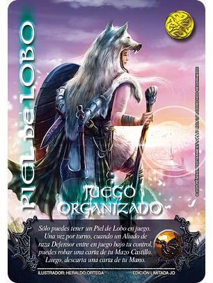 Piel de Lobo (Juego Organizado)
