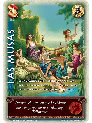 Las Musas (HELENICA ANIV - Cortesana)