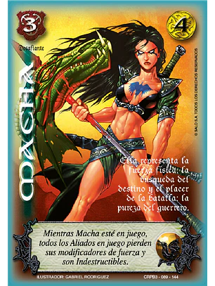Macha (CRPB3 - Desafiante)