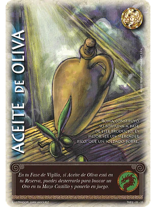 Aceite de Oliva (TKPB23 - Fe Sin Limite)