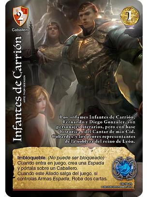 Infantes de Carrión (CID - VC Foil)