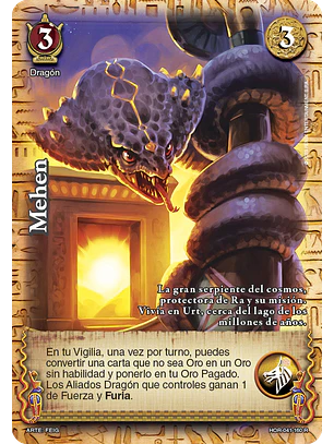 Mehen (La Venganza de Horus - Real)