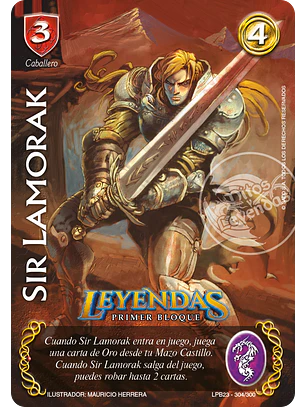 Sir Lamorak (Leyendas PB 3.0 - Buy a box)