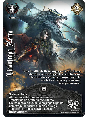 Licantropo de Zerra  (DGO - MR)