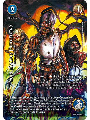 Soldado perdido (EXP - VC Foil)