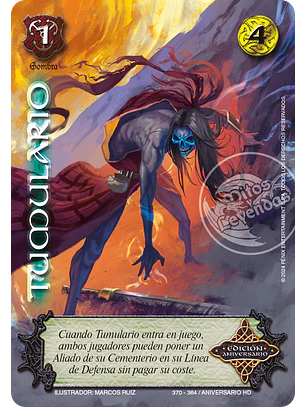 Tumulario (HD Aniversario -  Kit Oscuridad)