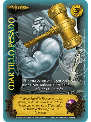 Martillo Pesado (HD Aniversario - MR)
