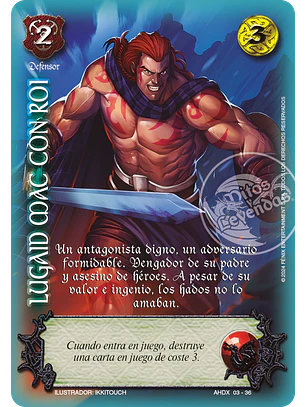 Lugaid Mac Con Roi (AHDX - Muerte de Cúchulain)