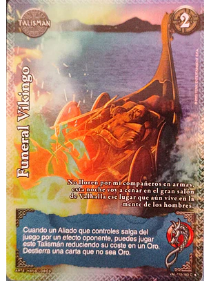 Funeral Vikingo (VAL - VC Foil)
