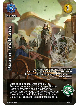 Paso de la Plaga (TK25 - Cenizas de Fuego)