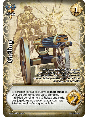 Gatling (ONY - Real)