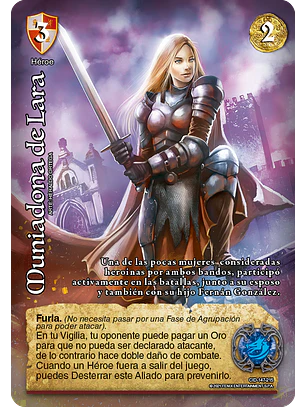 Muniadona de Lara (CID - VC Foil)