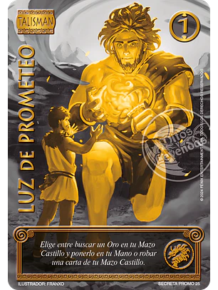 Luz de Prometeo (LBPB24 - Dorada)