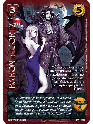 Baron de Gortz (Kit Drácula - Promocional)