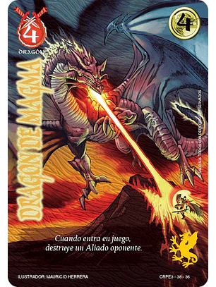 Dragon de Magma (CRPE3 - Buy a box)