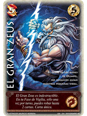 El Gran Zeus (Helénica Aniv - MR)