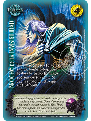 Broche de la Invisibilidad (HD Aniversario - Vasalla - Rework)