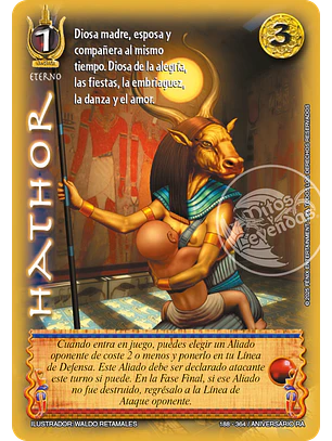 Hathor (Aniversario de Ra - Cortesana)
