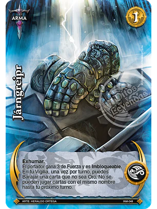 Jarngreipr (Colección Inmortal)
