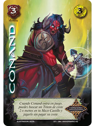 Conand (HD Aniversario -  Kit Oscuridad)