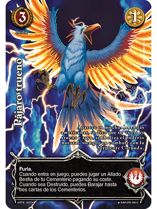 Pájaro Trueno (Napoleón - VC Foil)