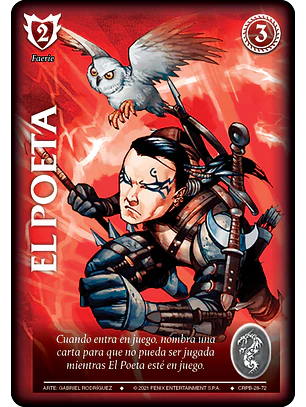 El Poeta (CRPB - Faerie)