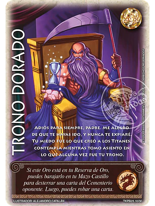 Trono Dorado (TKPB25 - Nobleza y Poder)