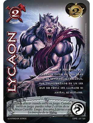 Lycaon (EXT22 - Mundo Gótico)