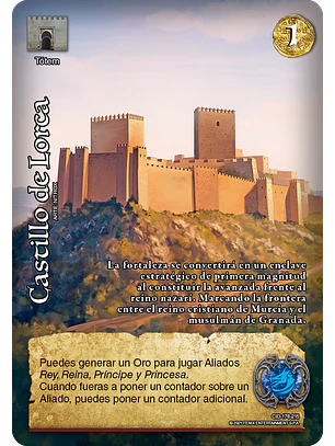 Castillo de Lorca (CID - VC Foil)
