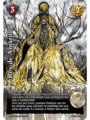 Rey de Amarillo (Bestiarium - Arte Alternativo)
