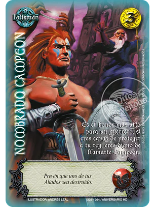 Nombrado Campeón (HD Aniversario - Cortesana)
