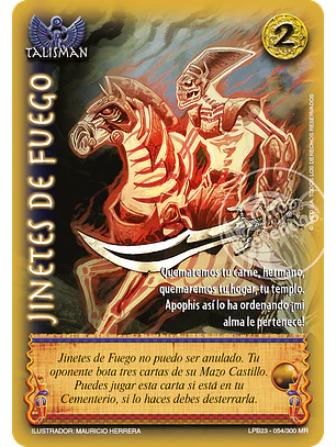 Jinetes de Fuego (Leyendas PB 3.0 - MR)