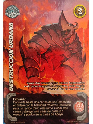 Destrucción Urbana (KVM - Cortesana Foil)