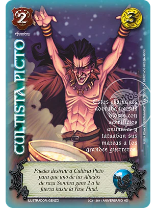 Cultista Picto (HD Aniversario - Vasalla)