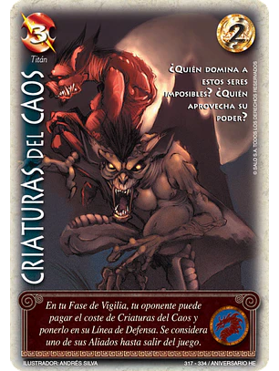 Criaturas del Caos (HELENICA ANIV - Vasalla)