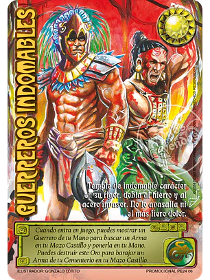 Guerreros Indomables (LBPE24 - Arte Alternativo)
