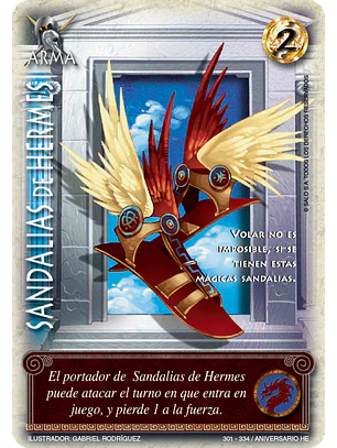 Sandalias de Hermes (HELENICA ANIV - Vasalla)