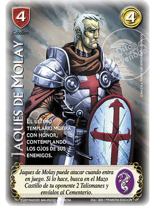 Jaques de Molay (Clásico CRU - Real)
