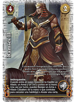 Ramsés II (La Venganza de Horus - UR)