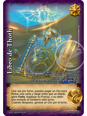 Libro de Thoth (Bestiarium - Real)