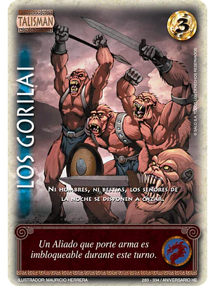 Los Gorilai (HELENICA ANIV - Vasalla)
