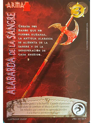 Alabarda de la sangre (Kit Pagano)